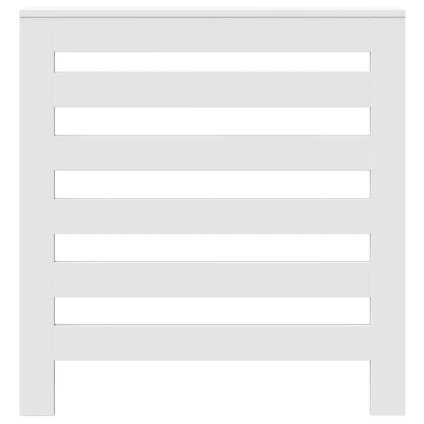 vidaXL L&auml;mp&ouml;patterin suoja valkoinen 78x20x82 cm tekninen puu