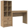 vidaXL P&ouml;yt&auml; laatikon kanssa hyllyll&auml; 2 pcs Artisan tammi