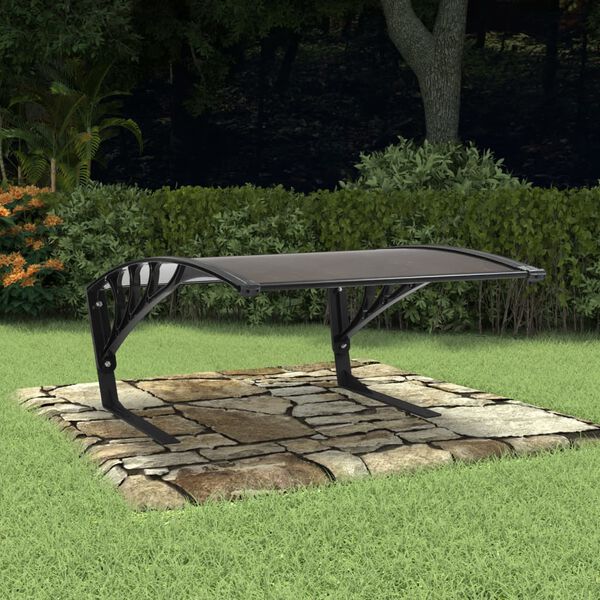 vidaXL Suojakatos robottiruohonleikkurille 77x103x46 cm musta