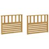 vidaXL K&auml;sinojien moduuli 2 pcs valkoinen 80 x 6 x 61 cm