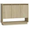 vidaXL Senkki Sonoma-tammi 97x31x75 cm tekninen puu