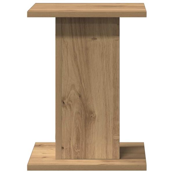 vidaXL Kaiutintelineet 2 kpl artesaani tammi 30x30x40 cm tekninen puu