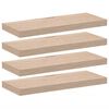 vidaXL Kelluvat hyllyt 2 kpl 60x23,5x4 cm tekninen puu