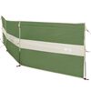 vidaXL Camping Windbreak Green 490x123 cm Vedenpitävä