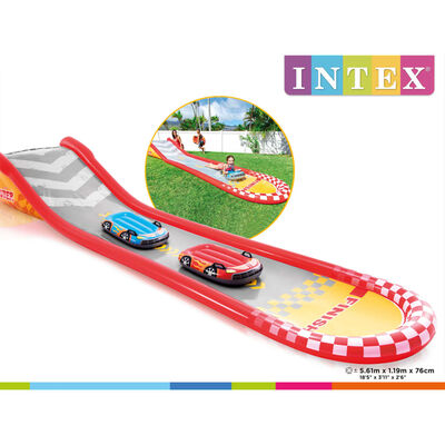 Intex Racing Fun Vesiliukumäki 561x119x76 cm