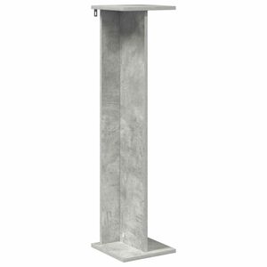 vidaXL Kasviteline Betoninharmaa 25 x 25,5 x 100,5 cm Tekninen puu