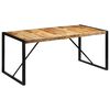 vidaXL Ruokap&ouml;yt&auml; 175x90x76 cm t&auml;ysi karkea mangopuu