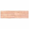 vidaXL P&ouml;yt&auml;levy ruskea 180x50x(2-4)cm k&auml;sitelty t&auml;ystammi el&auml;v&auml; reuna