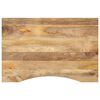 vidaXL P&ouml;yt&auml;levy kaarella 100x50x2,5 cm t&auml;ysi karkea mangopuu