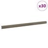 vidaXL Porrasaskelmien reunalistat 30 kpl Samppanja 67 x 3.5 x 3 cm