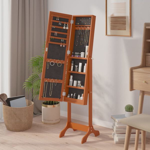 vidaXL Vapaasti seisova peili 34x37x146 cm