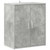 vidaXL Kenk&auml;kaappi betoninharmaa 60x35x70 cm tekninen puu