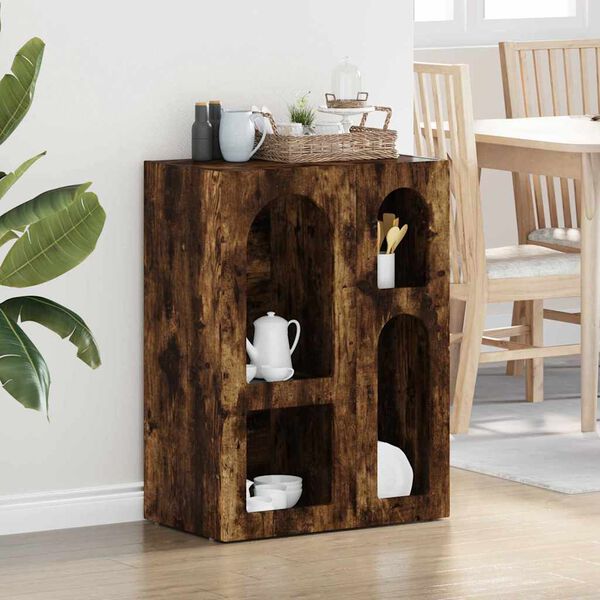 vidaXL Sivup&ouml;yt&auml; Savup&auml;hkin&auml; 59 x 35 x 80.5 cm Tekninen puu