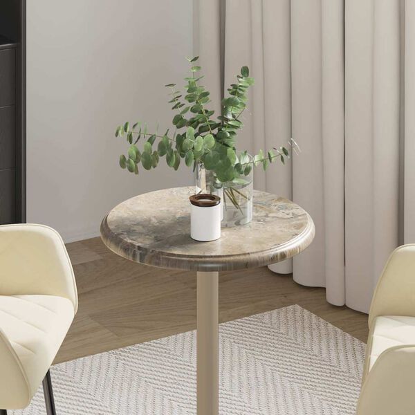 vidaXL P&ouml;yt&auml;levy harmaa &Oslash;40x2,5 cm marmori