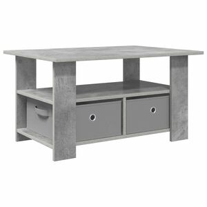 vidaXL Sohvap&ouml;yt&auml; Betoni Harmaa 77 x 55 x 42 cm Tekninen puu