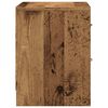 vidaXL Yöpöytä vanha puu 40x30x40 cm lastulevy