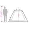 vidaXL Retkiteltta kupoli 5 henkilölle sininen pikavapautuksella