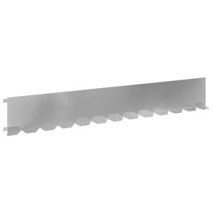 vidaXL Nurmireunus 10 kpl 102 x 15 x 4 cm Ter&auml;s Hopea