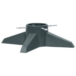 vidaXL Joulukuusen jalka vihre&auml; 55,5x55,5x15 cm