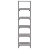 vidaXL Kirjahylly harmaa Sonoma 50x33x188,5 cm tekninen puu