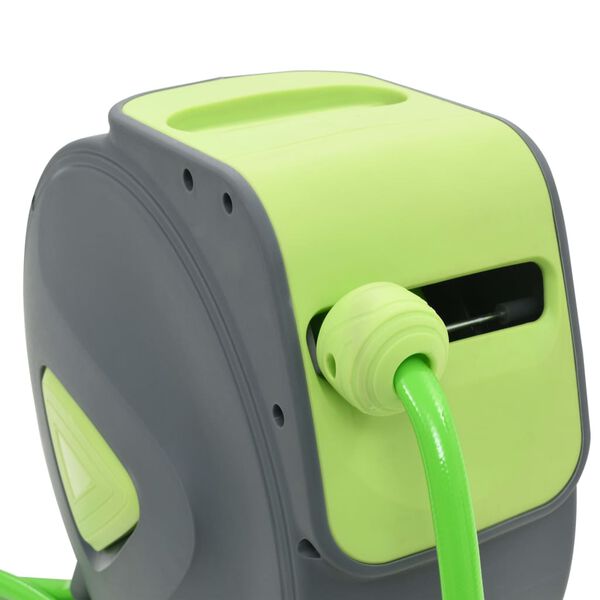 vidaXL Automaattisesti kelautuva vesiletkurulla seinäkiinnitys 20+2 m