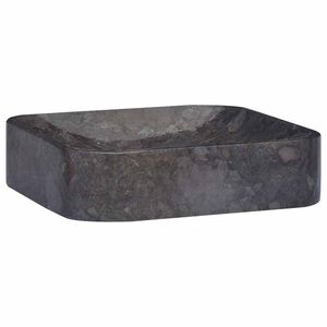 vidaXL Pesuallas musta 40x40x10 cm marmori