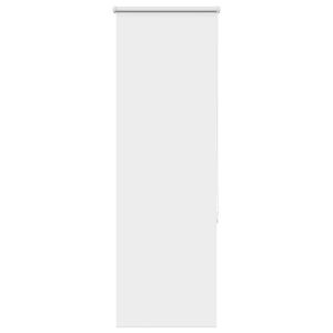 vidaXL Rullaverho Blackout valkoinen 40x130 cm Kankaan leveys 35,7 cm