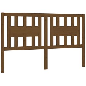 vidaXL S&auml;ngynp&auml;&auml;ty hunajanruskea 126x4x100 cm t&auml;ysi m&auml;nty