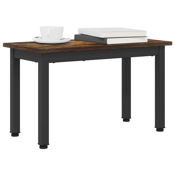 vidaXL Sohvap&ouml;yt&auml; Savupuu 60 x 30 x 36 cm Tekninen puu