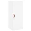 vidaXL Seinäkiinnitettävä kaappi valkoinen 34,5x34x90 cm