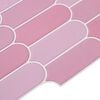 vidaXL Koristeelliset tarrat 10 pcs Pinkki 30 x 30 x 0,8 cm