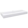 vidaXL Pesuallas 120x46x11 cm mineraali-/marmorivalu valkoinen