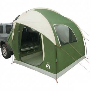 vidaXL Auto Teltta Vihre&auml; 239 x 210 x 210 cm Polyesteri ja ter&auml;s