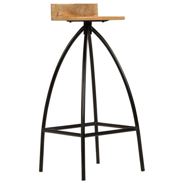 vidaXL Baarijakkarat 2 kpl t&auml;ysi mangopuu