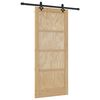 vidaXL Liukuovi ORKDAL 86 x 198,5 cm T&auml;ysi m&auml;nty Luonnollinen