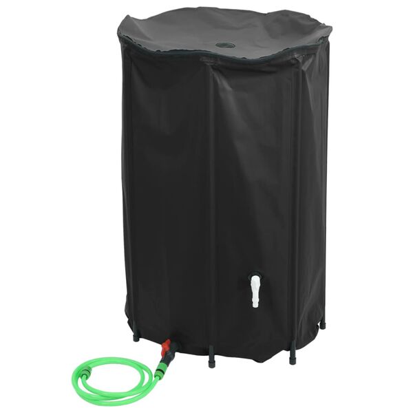vidaXL Taitettava vesis&auml;ili&ouml; hanalla 1000 l PVC