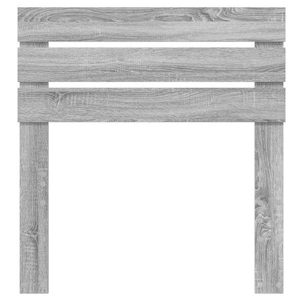 vidaXL P&auml;&auml;tylevy p&auml;&auml;tyll&auml; Harmaa Sonoma 75 cm Tekninen puu