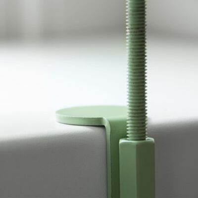 Esschert Design Kasvialusta puristimella pyöreä vihreä L