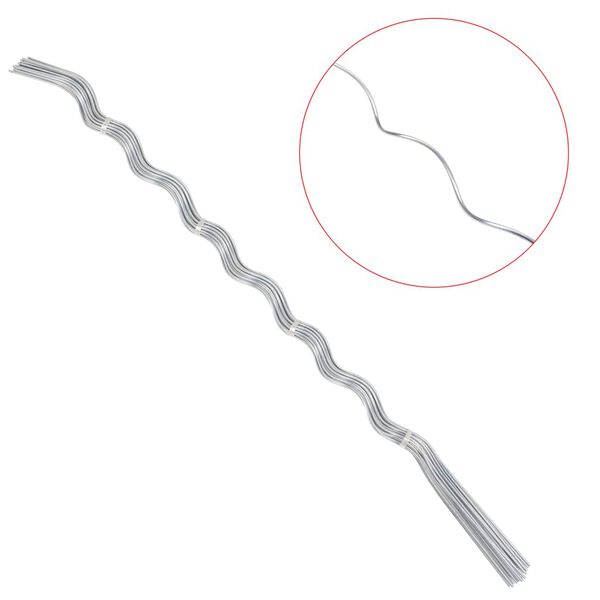 vidaXL Kasvituet 20 kpl spiraali 170 cm Galvanoitu teräs