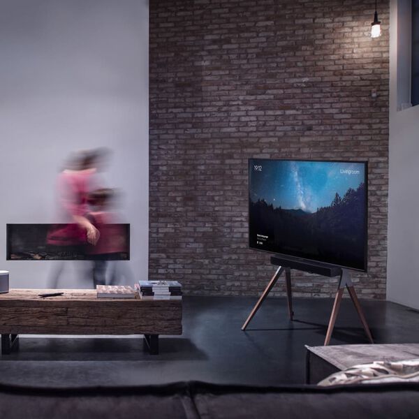 One For All Falcon TV-taso 32" - 70" tummanruskea