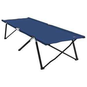 vidaXL Taitettava leirint&auml;vuode Sininen 206 x 76 x 74 cm