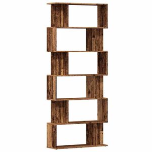 vidaXL Kirjakaappi vanhaa puuta 80x24x192 cm suunniteltu puu