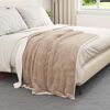 vidaXL Heittoviltti Camel 130 x 150 cm Fleese