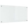 vidaXL Keittiön suojapaneeli Läpinäkyvä 100 x 50 cm karkaistu lasi