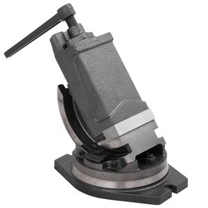 vidaXL Kaksiakselinen kallistuva ruuvipuristin 100 mm
