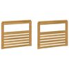 vidaXL K&auml;sinojien moduuli 2 pcs valkoinen 79 x 6 x 61 cm