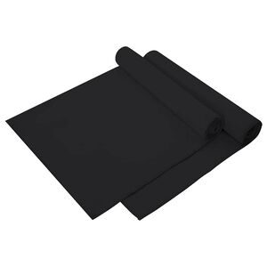 vidaXL Urheilupyyhkeet 2 kpl Musta 140 x 70 cm