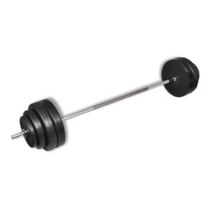 vidaXL Tanko- ja painolevysarja 60 kg