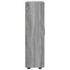 vidaXL Sivup&ouml;yt&auml; FLORIN Harmaa Sonoma 55,5 x 29 x 103 cm Tekninen puu