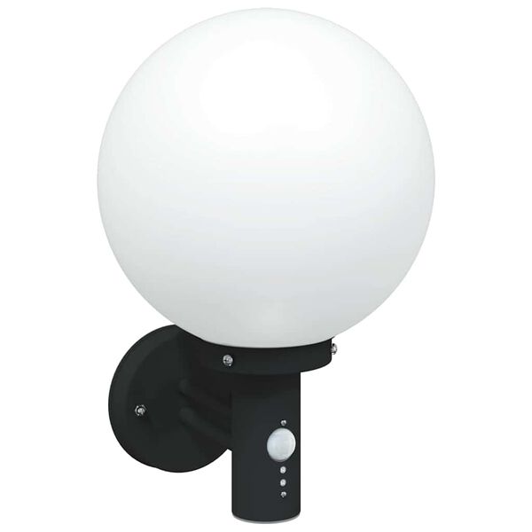 vidaXL Ulkoisen seinävalon 2 pcs Musta 28 x 25 x 38 cm